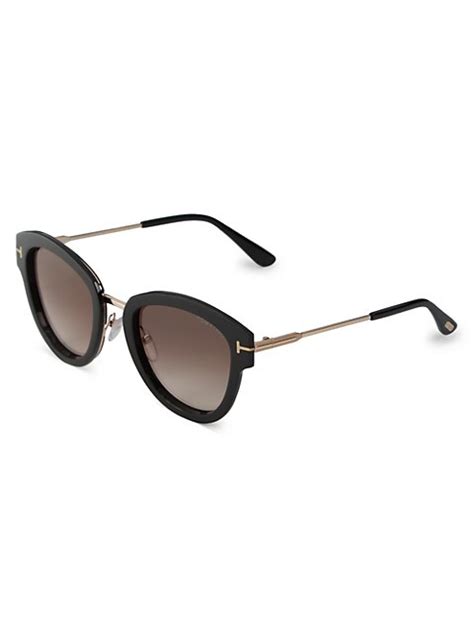 tom ford 52mm cat eye sunglasses on sale saks off 5th