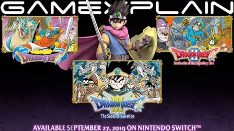 Dragon Quest 1 2 And 3 Adventuring Onto Switch September 27th Same Day As Dq Xis Youtube