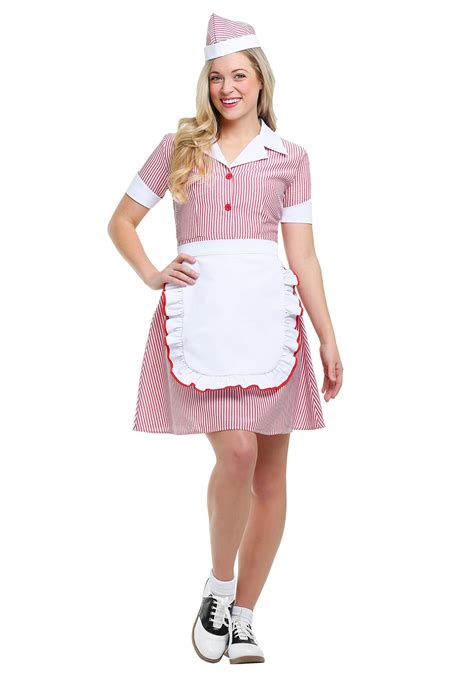 50s Diner Waitress Costume Ubicaciondepersonas Cdmx Gob Mx