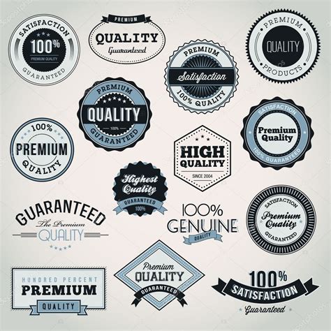 Set Of Vector Labels And Badges — Stock Vector © Variant 12388627