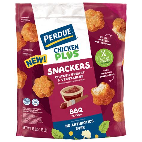 Save On Perdue Chicken Plus Snackers Chicken Breast And Vegetable Bbq Flavor Order Online Delivery