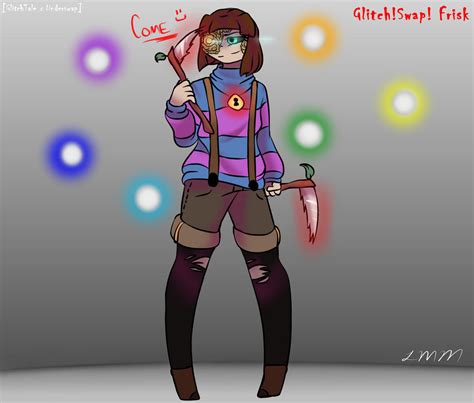 Glitchswap Frisk By Lunamoonmags On Deviantart