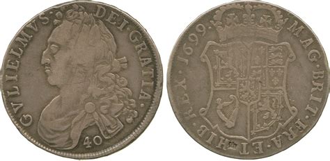 Scotland William Ii Forty Shillings 1699 Baldwins