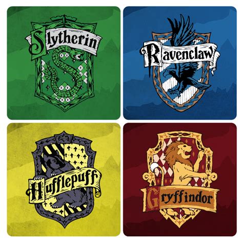 Simple Harry Potter House Logos Hogwarts Crest Printables Harry