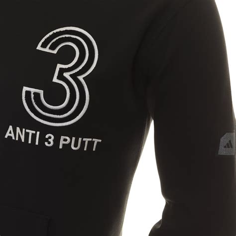 Adidas Golf Adicross Anti 3 Putt Hoodie Ib1963 Black And Function18