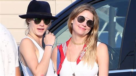 Cara Delevingne And Ashley Benson Kiss In Saint Tropez Sweet Pics Hollywood Life