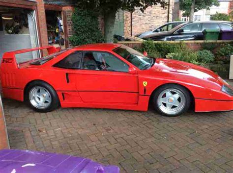 Maybe you would like to learn more about one of these? Ferrari f40 full size replica kit car. car for sale