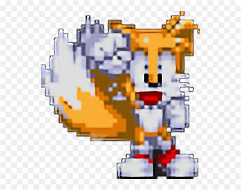 Transparent Tails Sprite Png Cool Sonic Sprites Tails Png Download