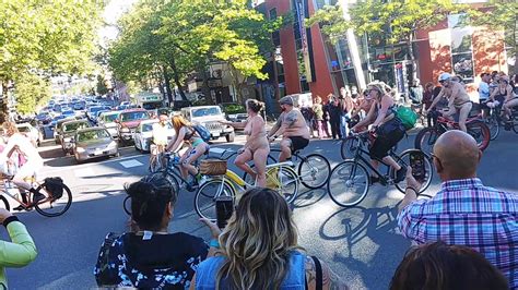 No Arrests In Th Annual Bellingham World Naked Bike Ride Kgmi My Xxx Hot Girl
