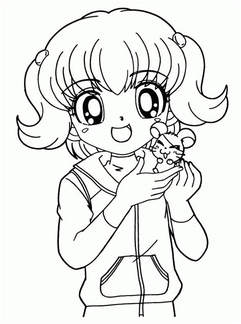 All pictures are printable and available in good quality. Cute Anime Animals Coloring Pages - Coloring Home