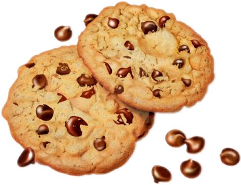 Chocolate Chip Cookie Biscuits Drawing Clip Art Chocolate Png