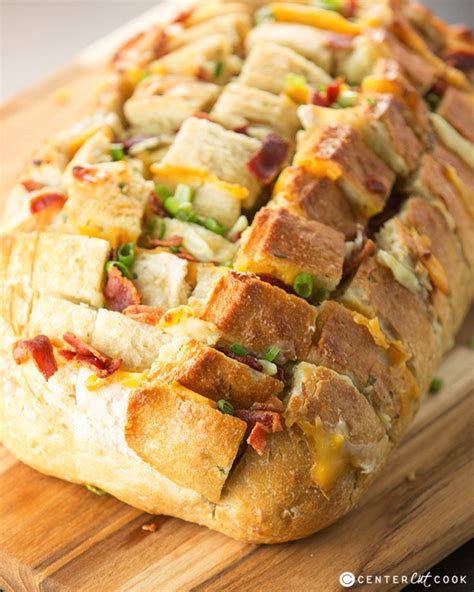 Bacon Cheese And Ranch Pull Apart Bread Recipe