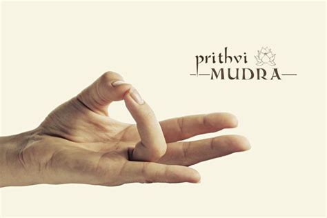 What Is The Prithvi Mudra Mudras Mudras Meanings Yoga Hands