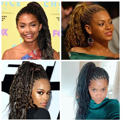 10 Ways To Style Micro Braids That Are Truly Unique Hairstyles New