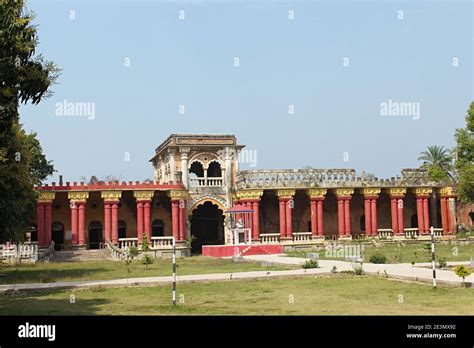Inside View Of Rajnagar Palace Complex Rajnagar Bihar India Stock
