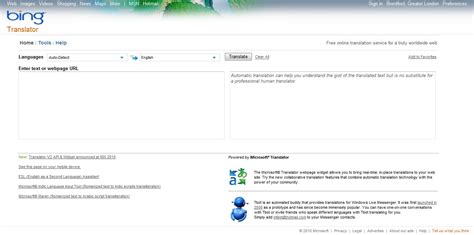 Bing Translator Alternatives