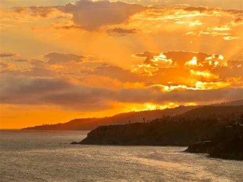 Golden Light Sunset Illuminates The Coast Photo Of The Day Palos