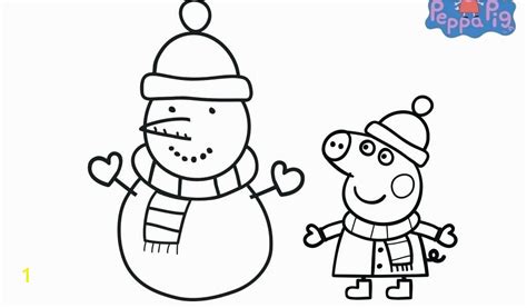 Here's another coloring page of peppa pig cycling with george in a warm, summer noon. Peppa Pig Christmas Coloring Pages | divyajanani.org