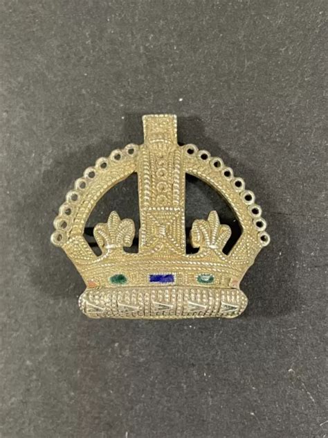 Ww1 British Army Staff Sergeant Major Ssm Tudor Crown Arm Badge Eur 34