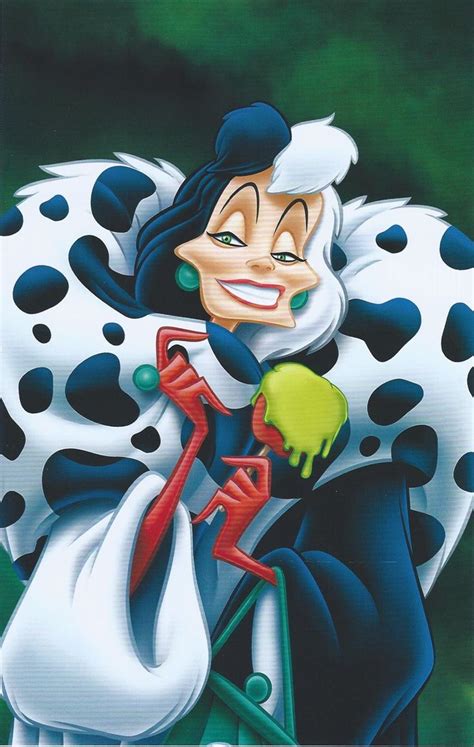 Cruella De Vil Disney Villains Disney Pop Art Evil Disney