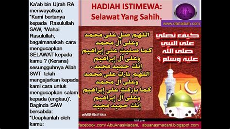 Are you see now top 10 lirik selawat ke atas nabi results on the web. AAM Riyadh Solihin, Selawat (76); Perintah Berselawat Ke ...