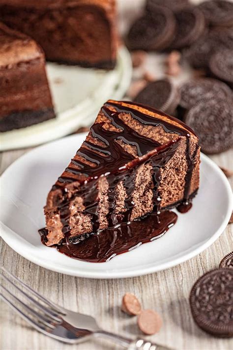 Perfect Chocolate Cheesecake With Oreo Crust