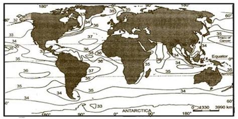 Horizontal Distribution Of Salinity Qs Study