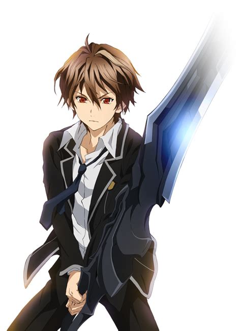 Guilty Crown What Anime Is This Guy From He Has Brown Hair And Is Wearing A School Uniform