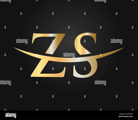 Initial Monogram Letter Zs Logo Design Vector Zs Logo Design Template