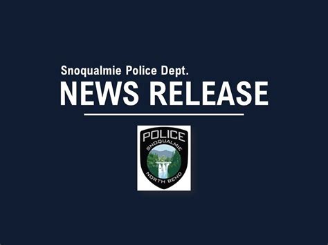 Snoqualmie Police Department And Icac Task Force Arrest North Bend