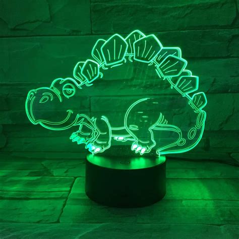 Dinosaur 3d Led Night Light Lamp Top Smart Design