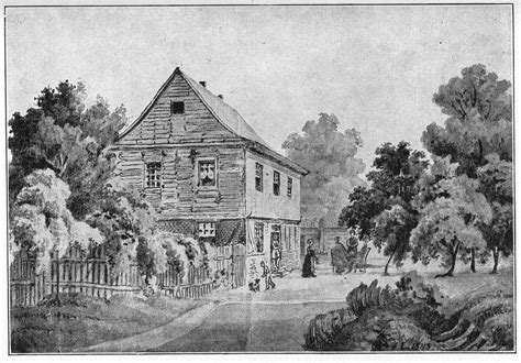 Drawing Of The First Parsonage In Altenburg Missouri Image
