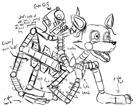 Mangle Coloring Page