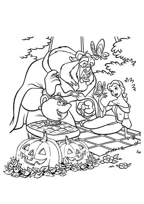 Disney Halloween Coloring Pages My Amusing Adventures