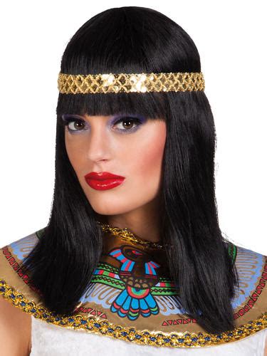 egyptian cleopatra wigs ladies fancy dress ancient egypt adult costume accessory ebay