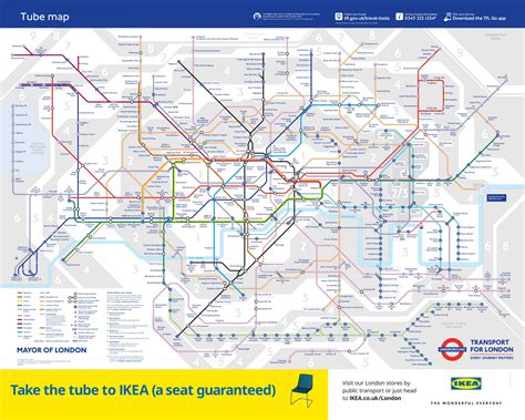 New Tube Map With Elizabeth Line Published By Transport For London Londontopia