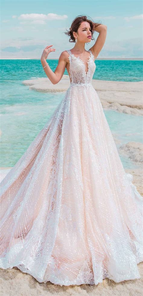 Beach Wedding Dresses Perfect For A Destination Wedding With Images