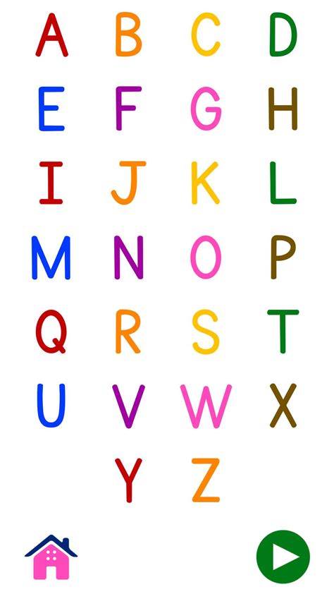 Abc Alphabets Learning Flashcard For Toddlers Kids For Android Apk