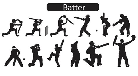 Cricket Silhouette Vector Art Icons And Graphics For Free Download