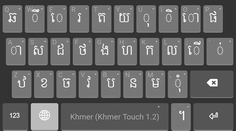 Notes On A Khmer Mobile Keyboard For Keyman Marc Durdins Blog