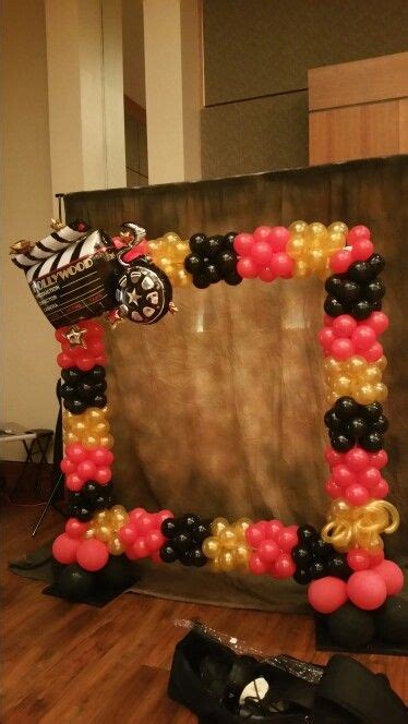 Hollywood Photo Booth Elegancemanifested Balloon Decor Let Us Make