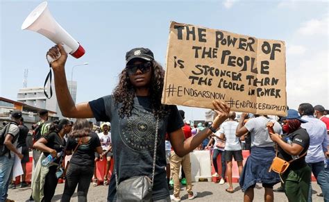 End Sars Protests The Young Nigerians Who Forced The President To Back