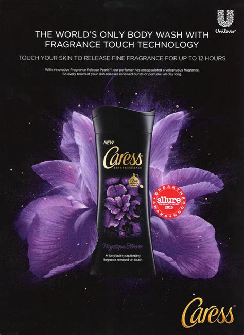 Caress Forever Collection Fine Fragrance Shower Gel Scented Body Wash