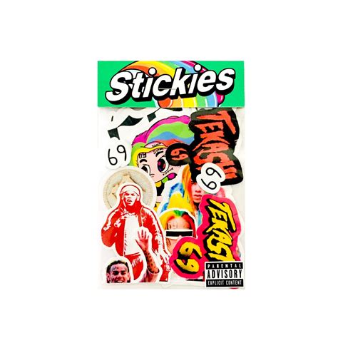Tekashi 69 6ix9ine 20 Piece Sticker Pack Etsy