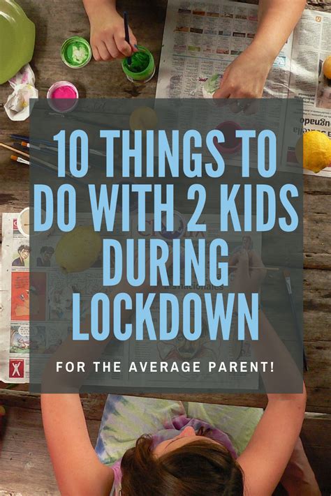 Each of us wants to earn money. 10 things to do with 2 kids during lockdown - Holly Goes Lightly