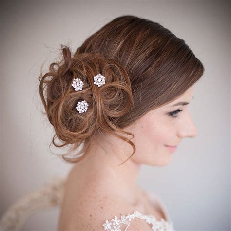 Set Of Divinity Wedding Hair Pins By Chez Bec