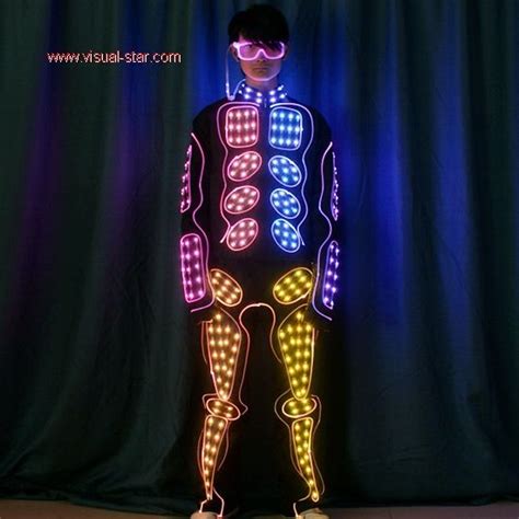 Cut a hole just big enough for your led(s) (left) or cut them in half (right). Full color led light costumes #ledlightsuit #ledsuitcostume #ledpartycostumeswholesale # ...