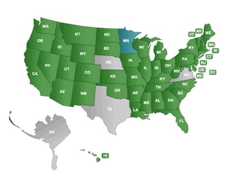 Common Core Standards Adoption By State States Highlighted In Green