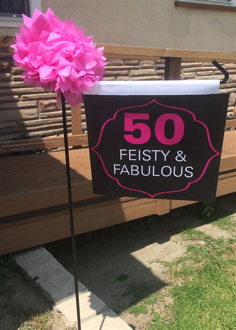 50th Birthday Yard Sign Rentals Health
