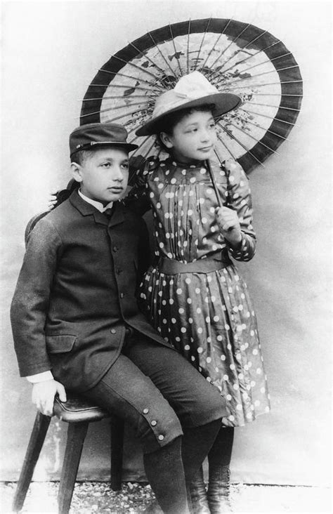 Einstein And His Sister Maja Photograph By Emilio Segre Visual Archives